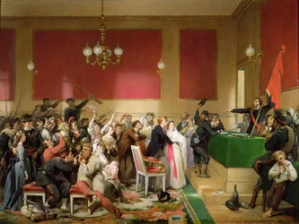 Eine Hochzeit unter der Kommune von Paris 1871